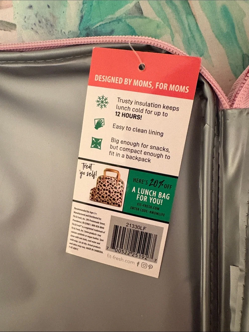 Fit plus fresh insulated kids